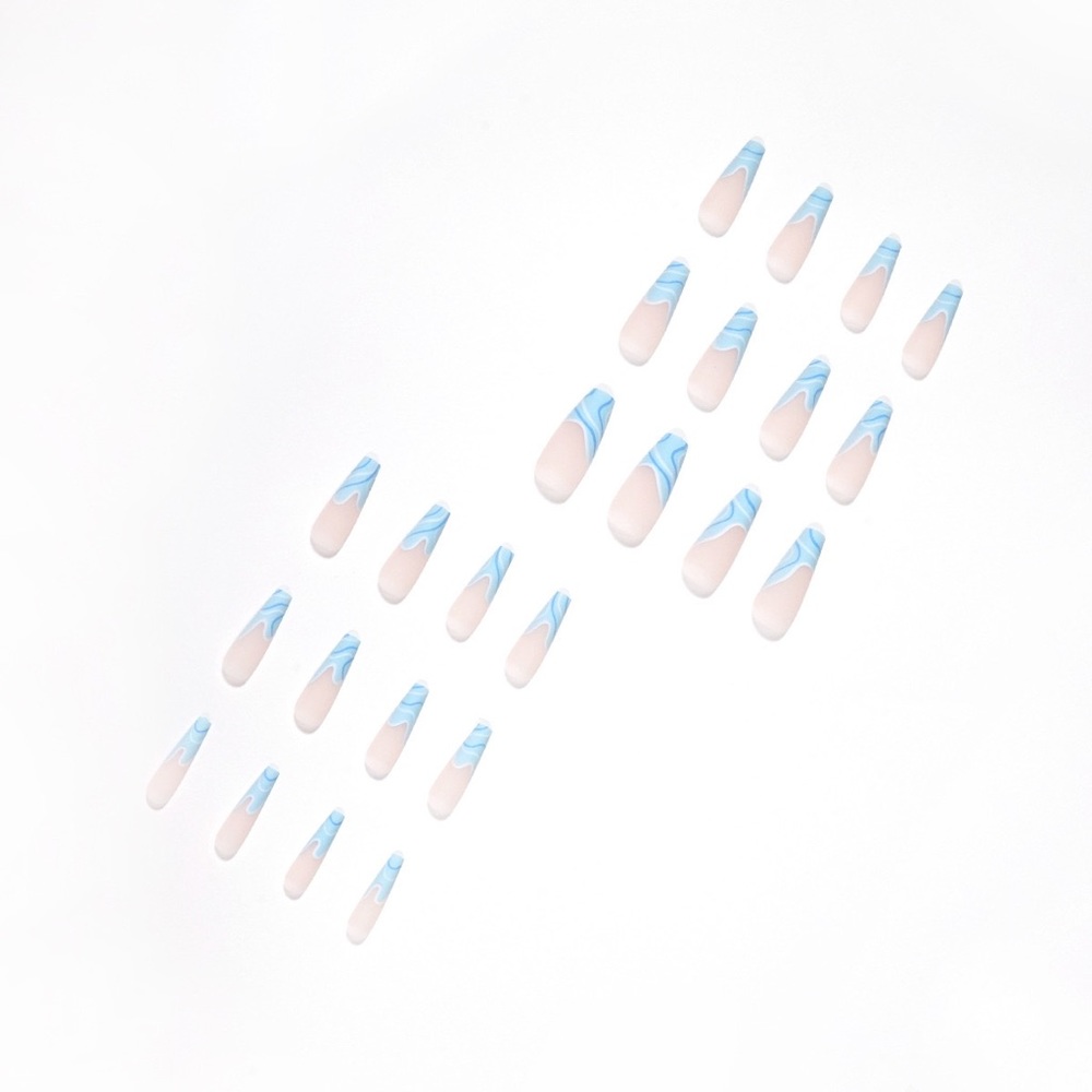 2022 Hot Style 24 Pcs Press Resuable Nails - Picture 4 of 5